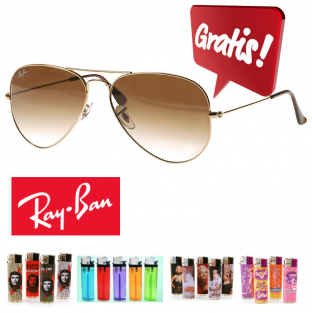 GRATIS RayBan Aviator Zonnebril